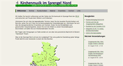 Desktop Screenshot of kirchenmusik-selk-nord.de