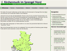 Tablet Screenshot of kirchenmusik-selk-nord.de